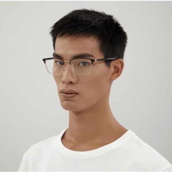 Gucci GG1124OA unisex tortoise eyeglasses (prescription) - Picture 3 of 14